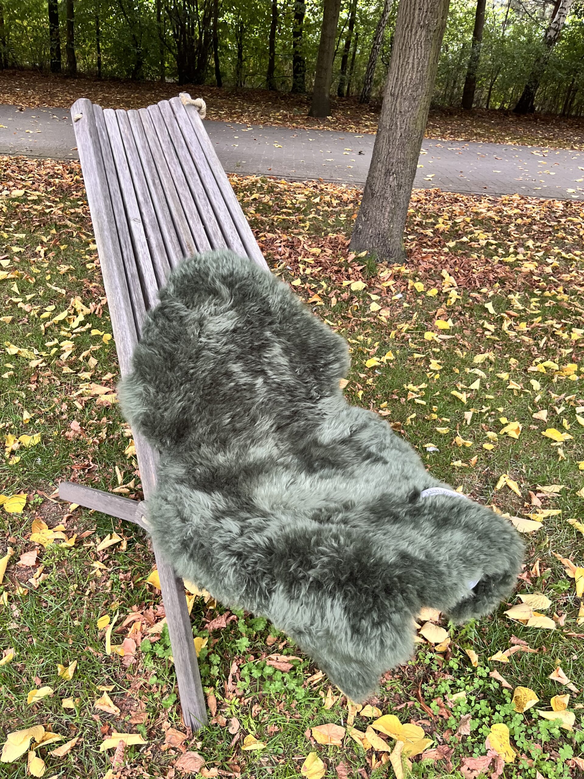 Aktion Lammfell langwollig, 85cm – Bild 7